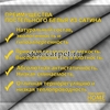 Комплект постельного белья евро размер 'Лунная соната', 977982 сатин, хлопок, наволочки 70х70