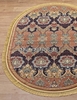 Овальный Ковер Merinos Buhara D435 терракотовый (Россия)