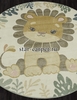 Ковер F261 - LIGHT CREAM - Круг - коллекция IZUMRUD