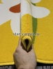 Детский ковер Merinos Crystal 1 1021 цветы, желтый (Россия)