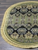 Овальный ковер D435 - GREEN BUHARA oval (Россия)