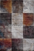 Ковер LONDON D818 - GRAY-RED (Россия)