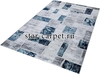 Ковер Kleopatra 38471A STAN BLUE FLS / L.GREY