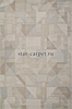 Ковер F416AD - BEIGE / L.BROWN - Прямоугольник - коллекция AFINA