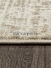 Ковер F415AE - BEIGE / L.BROWN - Овал - коллекция AFINA
