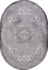 Ковер ARMINA 03762a-grey-grey-oval (Турция)