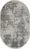 Ковер 26925A - GRY / GRY - Овал - коллекция MARMARIS
