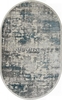 Ковер 26941A - GRY / BLUE - Овал - коллекция MARMARIS