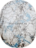 Ковер Roma 37891A OVAL BLUE FLS / BEIGE FLS