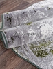 Овальный ковер SATINE S107B - KOYU GREY COKEN / GREEN (Турция)