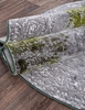 Овальный ковер S122A - KOYU GREY COKEN / GREEN (Турция)