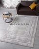 Ковер 1634G - GREY / GREY - Прямоугольник - коллекция LORA