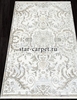 Ковер 00765A - GREY FDY / CREAM HB - Прямоугольник - коллекция SAHARA