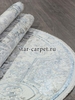 Ковер 00765A - D.BLUE FDY / CREAM HB - Овал - коллекция SAHARA