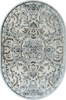 Ковер 00765A - D.BLUE FDY / CREAM HB - Овал - коллекция SAHARA
