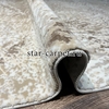 Ковер VELVET 10166A BEIGE-BEIGE + овал