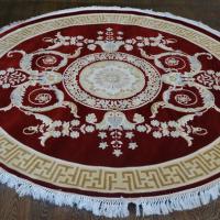 Ковер Zarina 683a Bordo/krem Круг