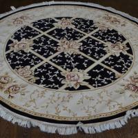 Круглый ковер Zarina 662a Lacivert/krem