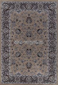 Ковер 06030A - BEIGE / BEIGE - Прямоугольник - коллекция PRAGA