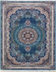 Ковер Abrishim 36316A STAN BLUE / BLUE (Иран)