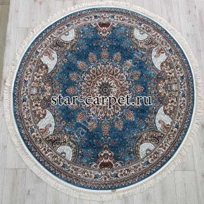 Прикроватный коврик  Abrishim 36165A DAIRE BLUE / BLUE