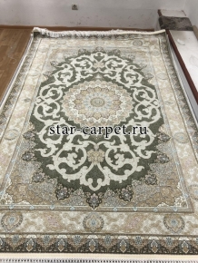 Ковер из Ирана FARSI 1500 MELANGE G145 - GREEN
