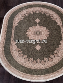 Ковер noyan-8012-cream-oval Иран (Персия).