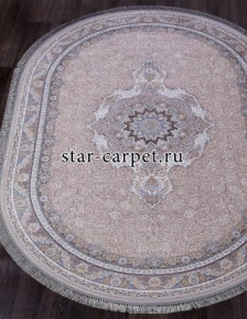 Иранский ковер
 FARSI 1200 G252 - LIGHT GRAY - Овал