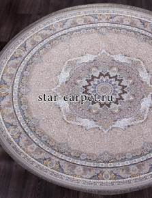 Ковер  farsi-1200-g252-light-gray-daire Иран (Персия).