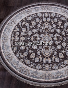 Ковер farsi-1200-g256-dark-gray-daire Иран (Персия).