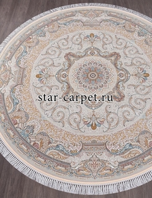 Круглый ковер IRAN FARSI 1500  144 - CREAM 