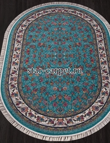 Овальный ковер TEHRAN 7513 - BLUE (Иран)