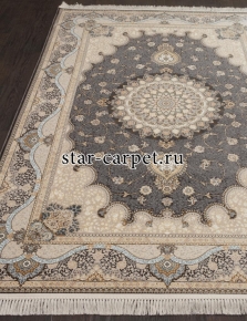 Ковер FARSI 1200 G122 - DARK GRAY - Прямоугольник - коллекция (Иран)