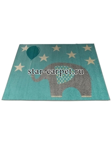 Детский ковер  Agnella  Funky Top_ELE blue (Польша) 