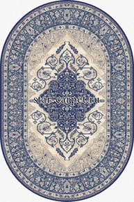 Ковер Agnella Isfahan Leyla dark blue