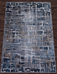 Ковер D587 - BEIGE-BLUE - Прямоугольник