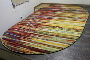 Терракотовый ковер Crystal-2757-multicolor-oval