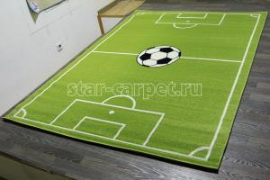 Детский ковер Merinos Crystal 1 c020 футбольное поле, зеленый (Россия)