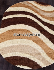 Ковер s607 - BEIGE-BROWN - Овал