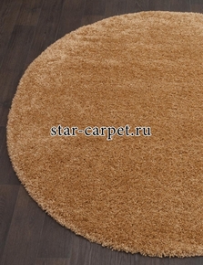 Круглый ковер MERINOS SHAGGY ULTRA s600 - DARK BEIGE