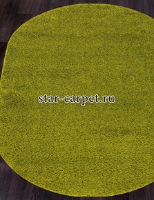 Овальный ковер MERINOS SHAGGY ULTRA s600 цвет зеленый 