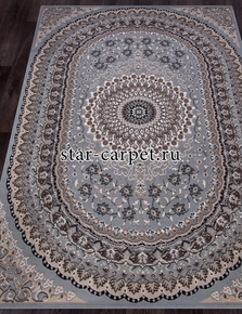 Российский ковер SIERRA-D504-BLUE-BROWN2-STAN