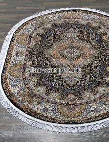 d414 - NAVY - Овал - коллекция SHAHREZA