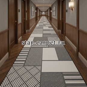 Ковровая дорожка безворсовая Star Carpet Веранда 54207 цвет 50311 нескользящая