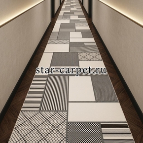 Ковровая дорожка безворсовая Star Carpet Веранда 54107 цвет 50511 нескользящая