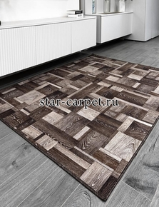 Ковер STAR CARPET 'Вудлайн', нескользящая основа
