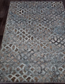 Ковер D563 - BEIGE-BLUE-stan-MATRIX