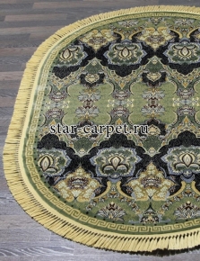 Овальный ковер D435 - GREEN BUHARA oval (Россия)