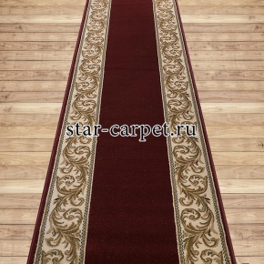 Красная ковровая дорожка Акварель 20646-22133 