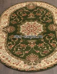 Ковер MERINOS IZMIR d037 цвет зеленый (Россия)